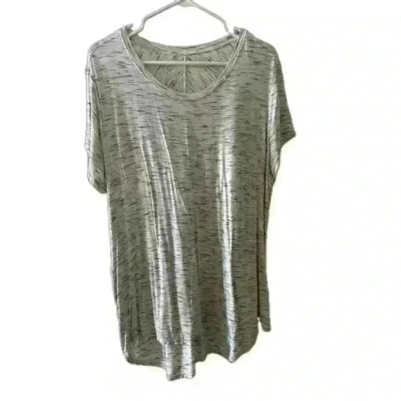 Avia Tops - Avia short sleeve white and gray women’s top